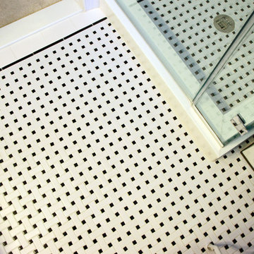 Classic Black & White Bathroom