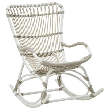 Monet Outdoor Rocking Chair - Dove White