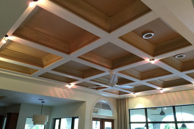 Living room - traditional living room idea in Miami