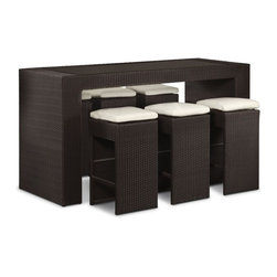 SANTA MARIA OUTDOOR BAR SET - Outdoor Bar Furniture