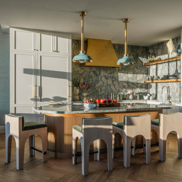 Two-Story Penthouse Renovation, W Dallas South Tower