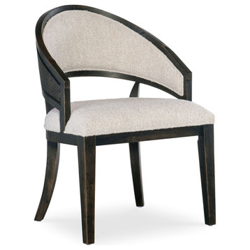 Hooker Furniture 6950-75400-99 Retreat 24"W Wood Framed Cotton - Black Sand