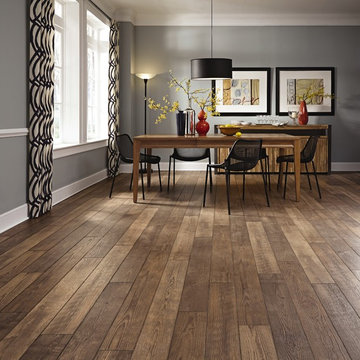 Dark Laminate Flooring | Mannington | Restoration Collection