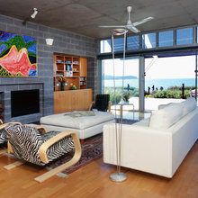 beach house interior