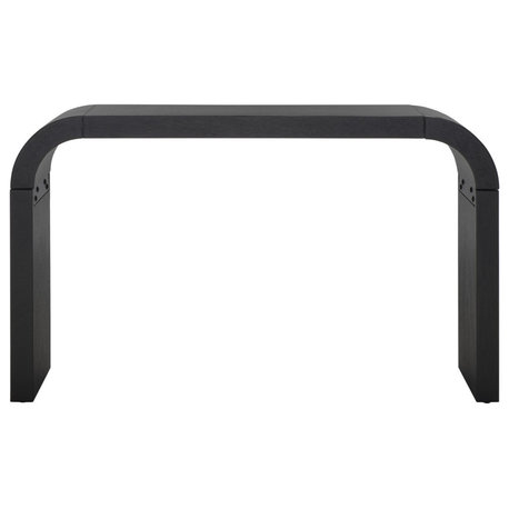 Safavieh Liasonya Curved Console Table, Black