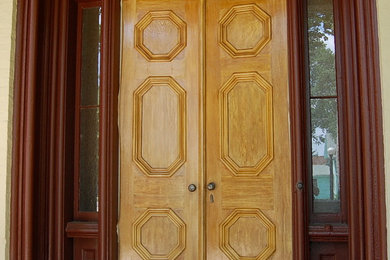 Wood Grained Doors/ start to finish