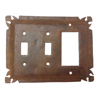 Rustic Tin Switch Plates/Switchplates/Outlet Covers/Plate Covers - Industrial - Switch Plates ...
