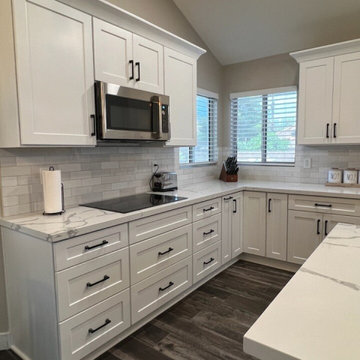 Kitchen Remodel With Dual Tone Cabinetry