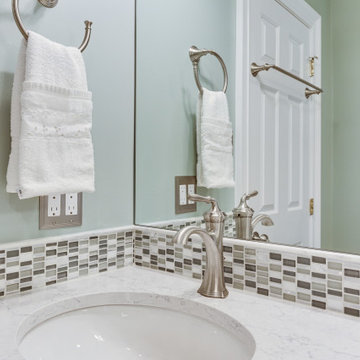 Grey Master Bathroom Design | Reico Kitchen & Bath