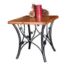 Piney Woods End Table by Mathews & Co. - Side Tables And End Tables