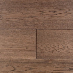 European Oak &frac34;&rdquo; Hardwood Flooring, Medium Brown Color, Hannover - Hardwood Flooring
