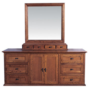 Mission Beveled Mirror for Dressers