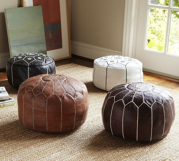 Mediterranean Footstools And Ottomans Mediterranean Ottomans And Cubes