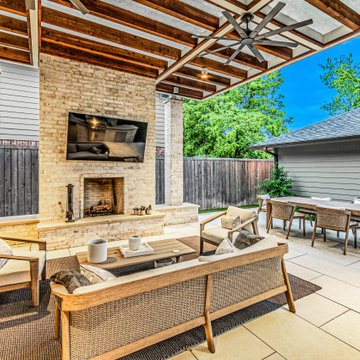 Vickery Blvd | Covered Patio Design | Outdoor Living