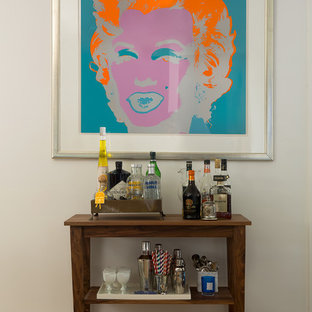 Example of a small trendy home design design in Los Angeles