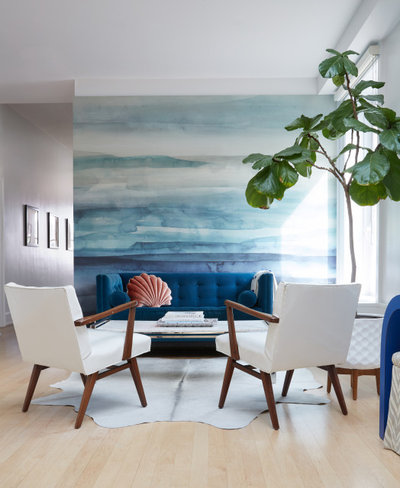 Contemporary Living Room by Petrie Interior Designs