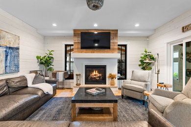 Inspiration for a living room remodel