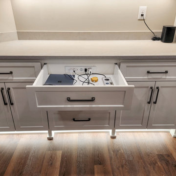 Kitchen In-Drawer Charging Outlets