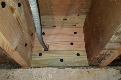 Install Structural Support to Compromised Floor Joists