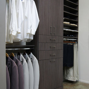 Grigio Modern Closet  I  SpaceManager Closets