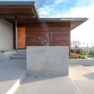 Hillside Re-Entry and Front Yard Landscape | Ventura CA