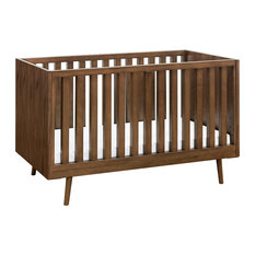 50 Most Por Midcentury Modern Nursery Furniture For 2019 Houzz Nifty Timber 3 In 1 Crib Walnut