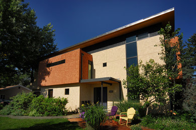 Trendy exterior home photo in Denver