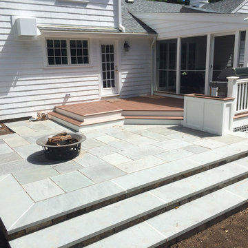 Multi-level Patio, Deck and Three Season Porch