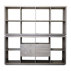 Malta Bookcase with Drawers - Storage And Organization
