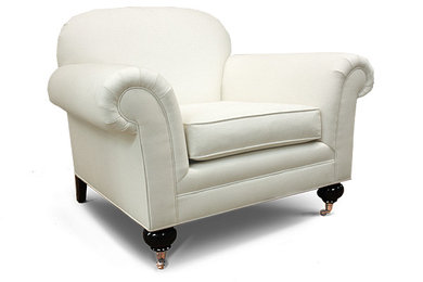 Allen Rolled Arm Chair