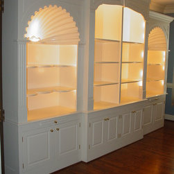 Cockle Shell Niche Cabinet - Products