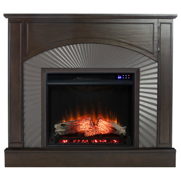 Shelby Freestanding Touch Screen Electric Fireplace