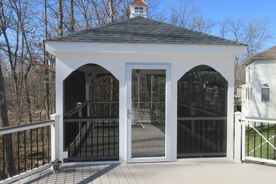 Inspiration for a timeless porch remodel in DC Metro