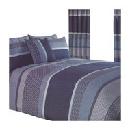 Elements Bumper Duvet Cover Set With Matching Curtains Double