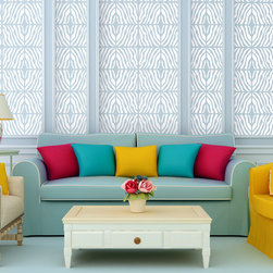 Tyles Marbled Zebra in White - Paint And Wall Covering Supplies