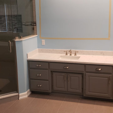 Tulsa upscale master bathroom remodel