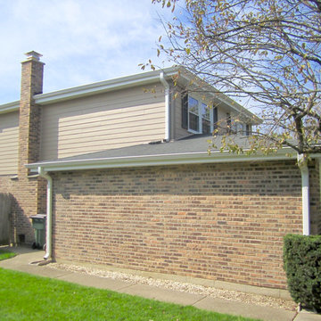 Glenview, IL Siding Split Level Style James Hardie Siding