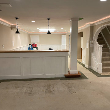 Carpers Farm Basement Renovation in Vienna, Virginia