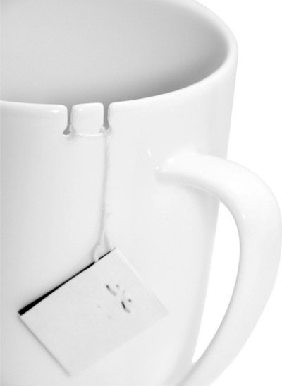 Неоклассика Кружки Tie Tea Mug, Left-Handed