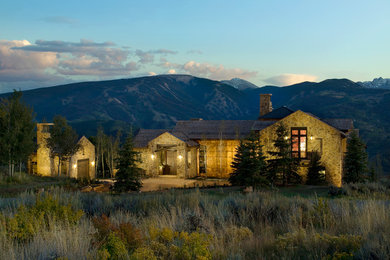 This is an example of a country exterior in Denver.