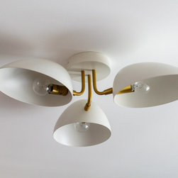Miami 40's Remodel - Flush-mount Ceiling Lighting