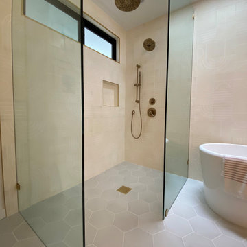 Rebecca Raskind Residential Project - SSS strands, Venice Terrazzo + Breeze Bloc