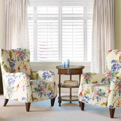 Paradise Upholstered Arm Chair, Multicolored - Products