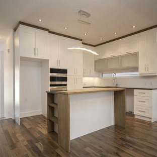 Organik Charm Hardwood Flooring - Kitchen