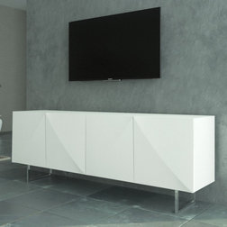 Contemporary Entertainment Centers And Tv Stands by at home USA inc.