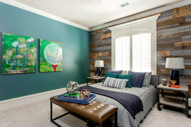 Transitional home design photo in Little Rock