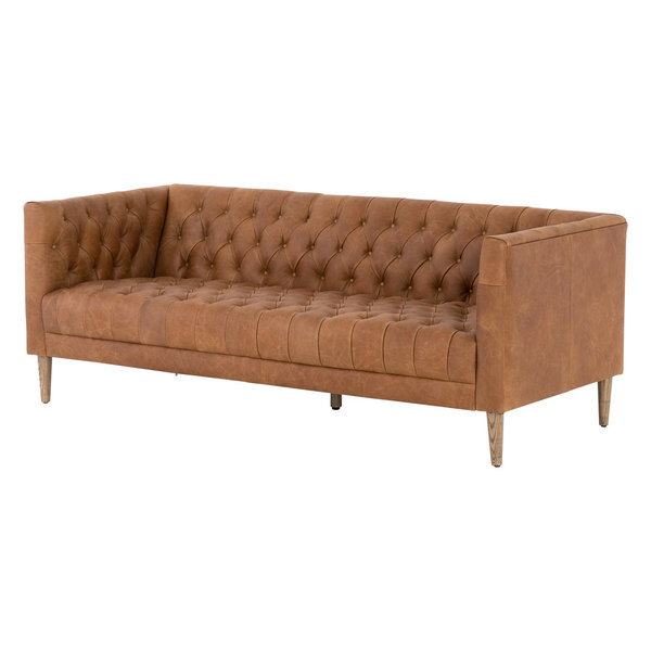 Four Hands Williams Leather Sofa, 75