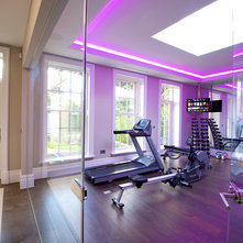 My Home Design templates - an Ideabook by annabellepugh  Contemporary Home Gym Contemporary Home Gym