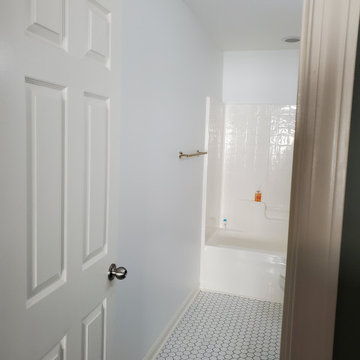 Bathroom Design and Remodel-after water damage