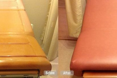 cat scratches leather couch repair